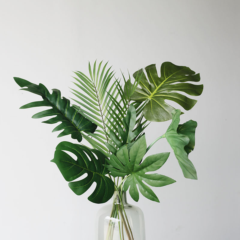 Monstera Adansonii - Pianta artificiale con foglie di tartaruga