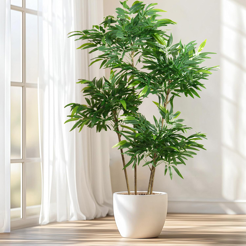 Dracaena Marginata - Albero di bambù artificiale grande da