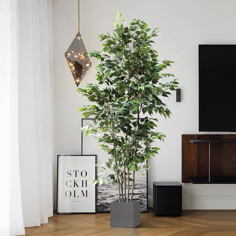 Dracaena Marginata - Albero di ficus artificiale da 70