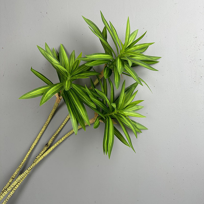 Piante verdi simulate 3 teste  - Dracaena Marginata recensione e prezzo